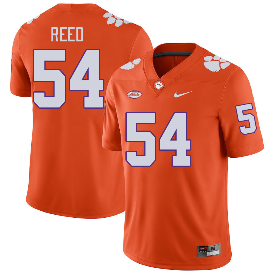 Men's Clemson Tigers Ian Reed #54 College Orange NCAA Authentic Football Stitched Jersey 23LT30TF